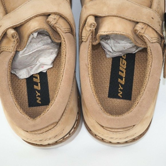 Lugz Rustler Lo Strap II Brown Boys Boot Leather - Picture 7 of 12